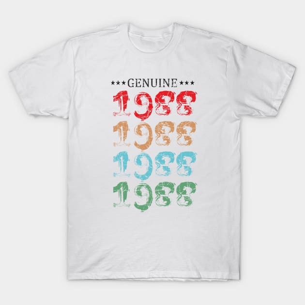 1988 T-Shirt by martinlipnik40